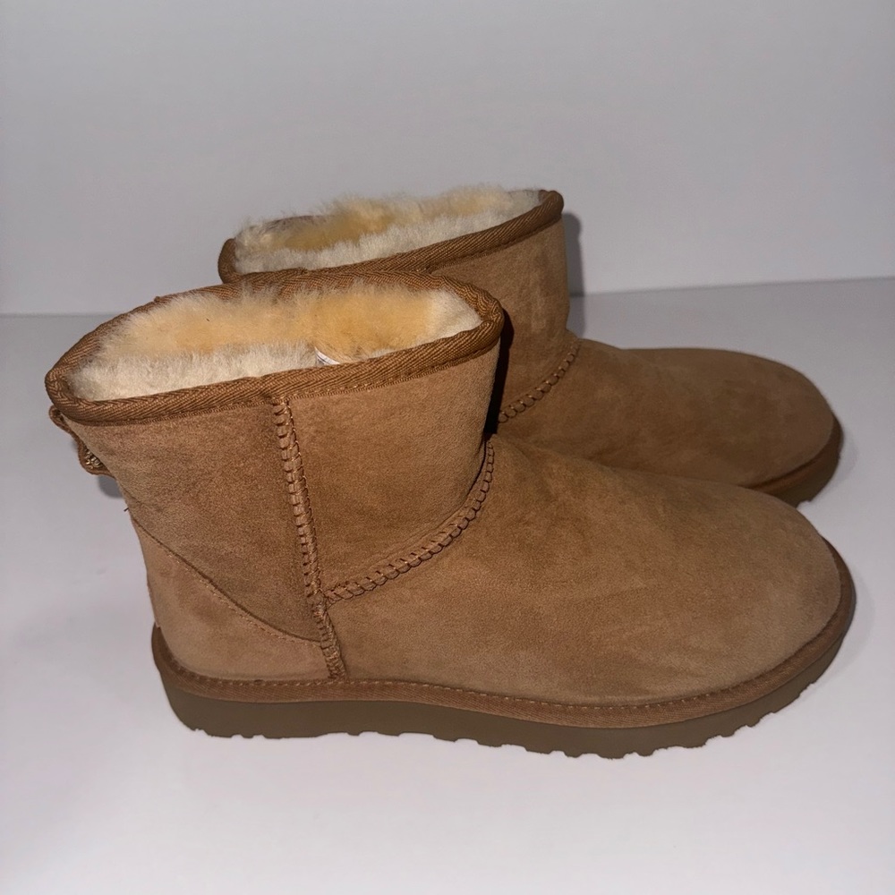 Ugg Classic Mini II Genuine Shearling Lined Boots